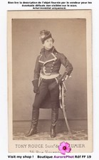 PROSPER BRESSANT ACTEUR COMÉDIEN COSTUMÉ, THÉÂTRE, CDV TONY ROUGE -FF19