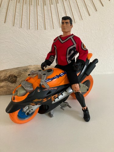 Action man moto orange - 👿,