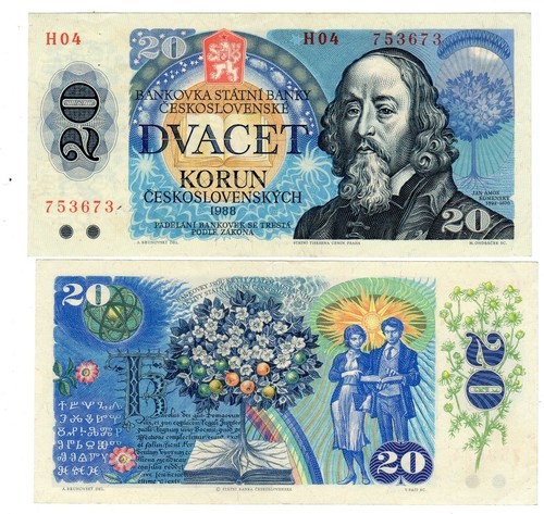 Czechoslovakia billet korun - czechoslovakia, 20