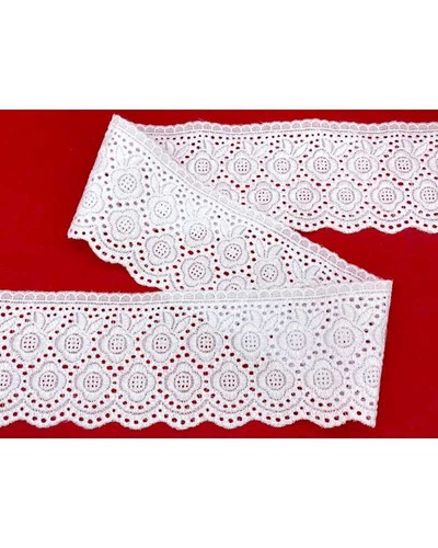 Dentelle broderie anglaise - broderie,