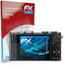 atFoliX 3x Film Protection d'écran pour Samsung EX2F Protecteur d'écran clair