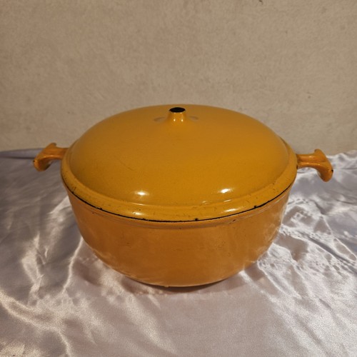 Cocotte jaune creuset - jaune, la