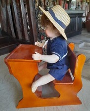 Bureau de poupée en accajou