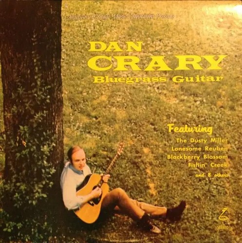 Dan crary bluegrass guitare - lp,