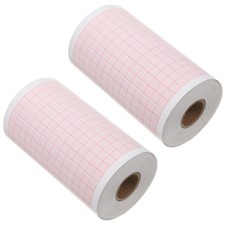  2 rouleaux de papier pour électrocardiogramme : papier médical pour