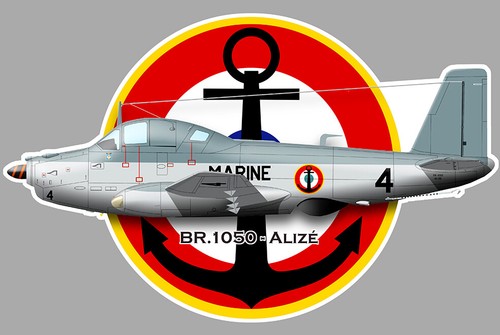 Autocollant breguet 1050 alize - 1050,