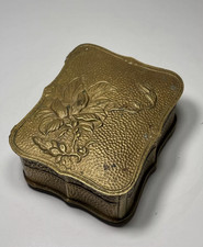 Boîte en bronze, boite à