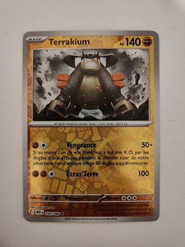 Carte pokemon terrakium - -,