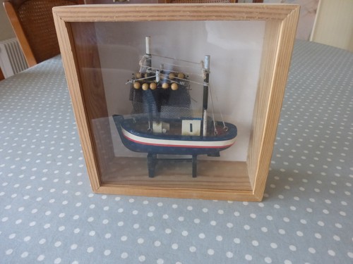 Maquette bateau pêche - maquette,