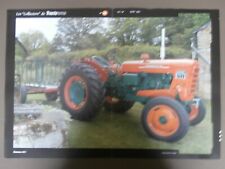 POSTER AGRICOLE & TRACTEUR SOMECA SOM 511 & 42 x 30 cm 