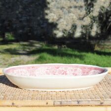 Ancien plat de service creux 30 cm faïence de Villeroy & Boch modèle Burgenland