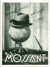 Publicité ancienne chapeau