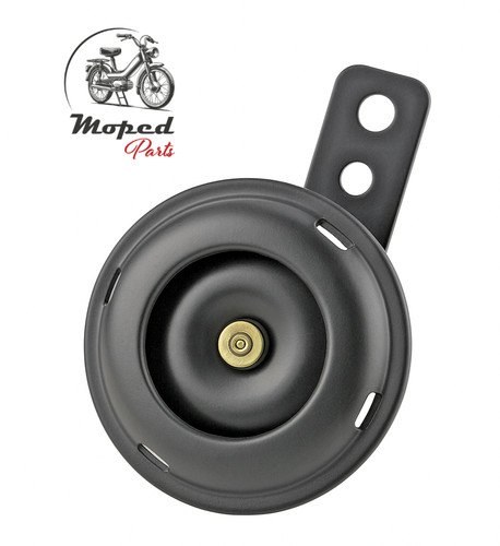 Klaxon noir 12v ø66mm - noir, peugeot