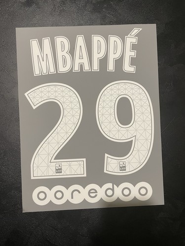 Flocage psg 2017 2018 mbappe - psg, 2017/2018