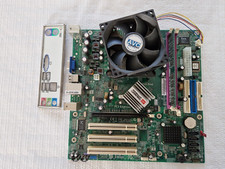 carte mère ECS RC410-M v:2.0 + intel celeron D356  3.33 GHz + 1 GB ram