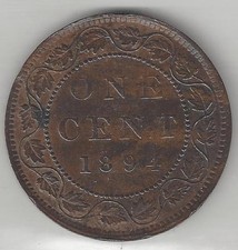 CANADA,  1894,  LARGE CENT