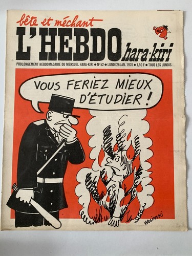 Hara kiri hebdo du - hebdo,