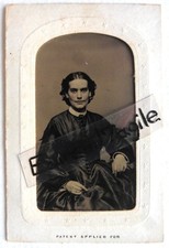 FERROTYPE photo jeune femme