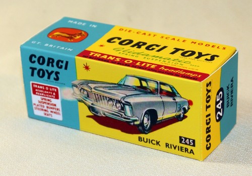 Corgi toys buick riviera - toys,