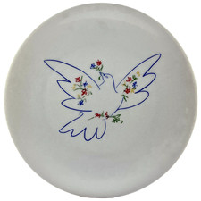 ASSIETTE "Colombe" Porcelaine