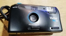 APPAREIL PHOTO VINTAGE COMPACT POINT & SHOT VIVITAR PS66, Japon 1990