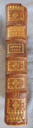 Almanach royal année - mdcc, lxx