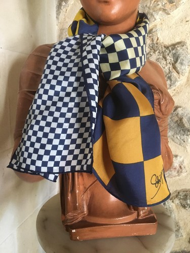 Echarpe foulard vintage - foulard,