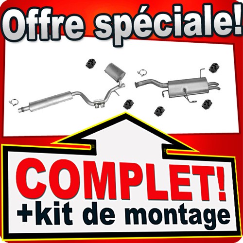 échappement pour peugeot 607 - Échappement,