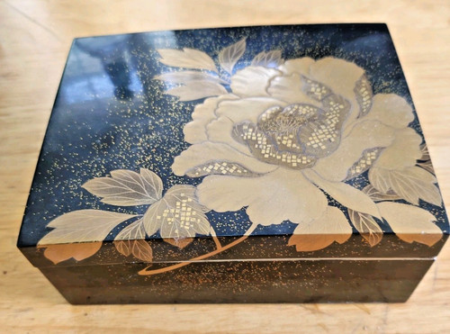 Boîte japon bois laquée - japon,