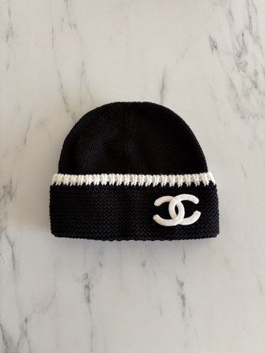 Bonnet chanel noir - bonnet,