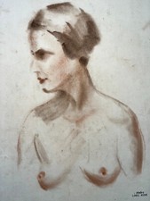 Portrait Femme Nue LOBEL RICHE