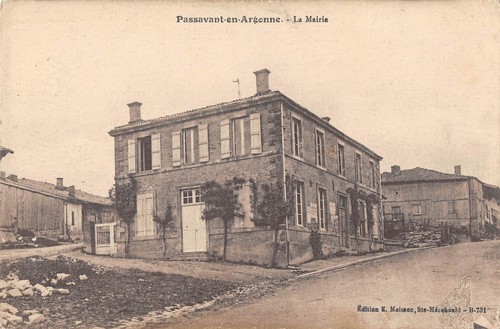 Cpa passavant argonne - argonne, la