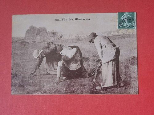 Cpa millet les - millet,