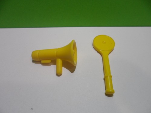 Playmobil mégaphone jaune - playmobil, –