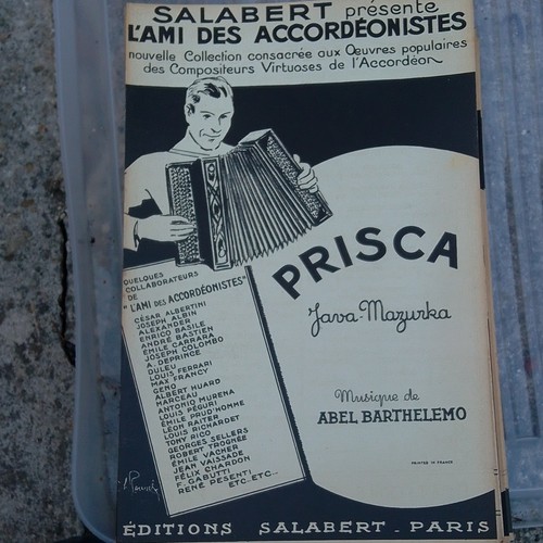 Salabert partition prisca - salabert,