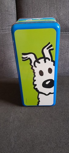 Boite tintin biscuit - tintin, delacre