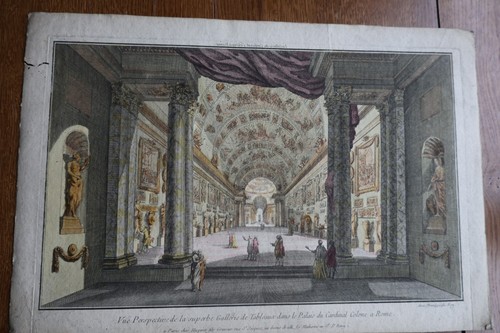 Rome vue optique - 19e,