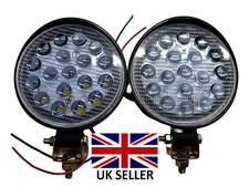 2x 4.5 " Noir avec Blanc Lentille Projecteurs Pour BMW Mini MK1