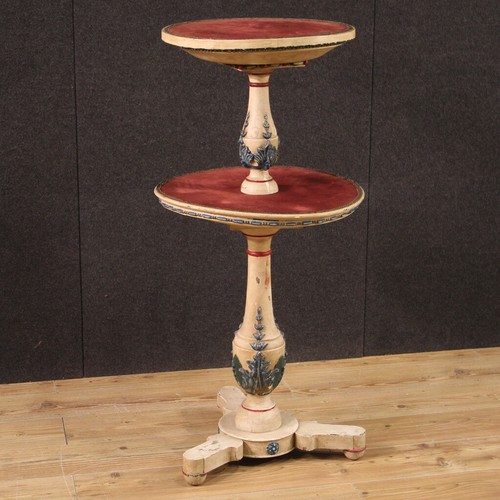Meuble étagère laqué peint