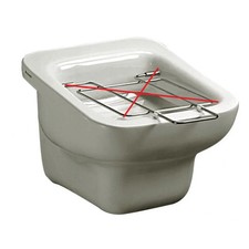 Lavabo Vidoir Porcelaine Mural IDEAL STANDARD Brenta 53x46cm Blanc - J349301