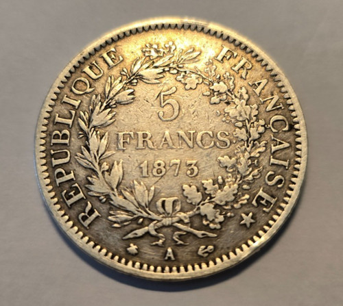 Piece francs argent - argent,