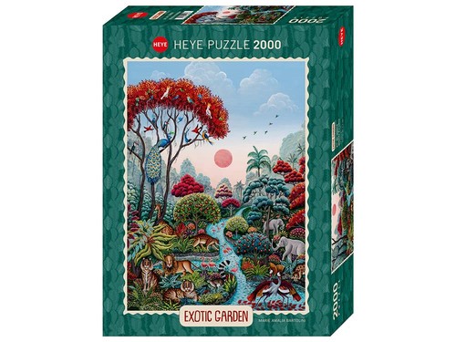 Wildlife paradise puzzle 2000 - paradise,