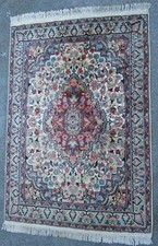 beau tapis d'orient des années 90 - 90's - Noué main  fait main 1.8 x 1.2 m