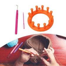 Petit Métier à Tisser Rond pour Enfants et Adultes, Machine à Tricoter pour