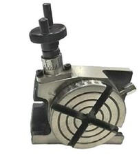 Table rotative 4" 100MM horizontale verticale 4 fentes pour fraiseuse...