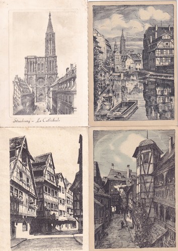 Lot cartes postales - 4,