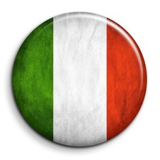 Drapeau italie badge 38mm - drapeau,