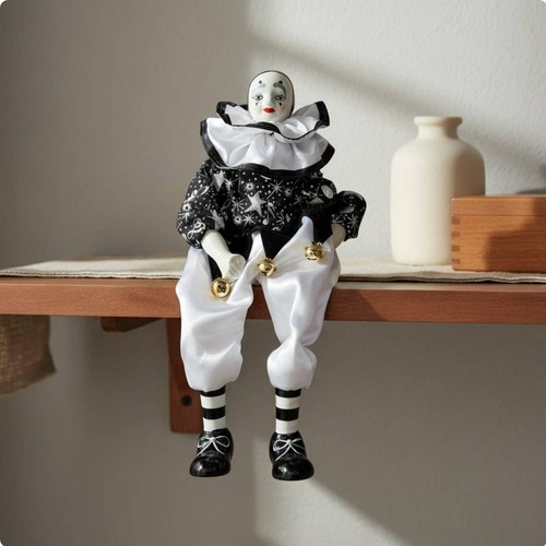 Clown arlequin jambes - à,