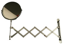 miroir mural accordéon métal