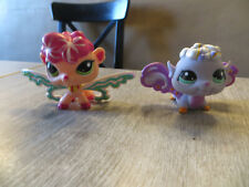 lot de 2 petshop féerique ailées  occasion,voir photos